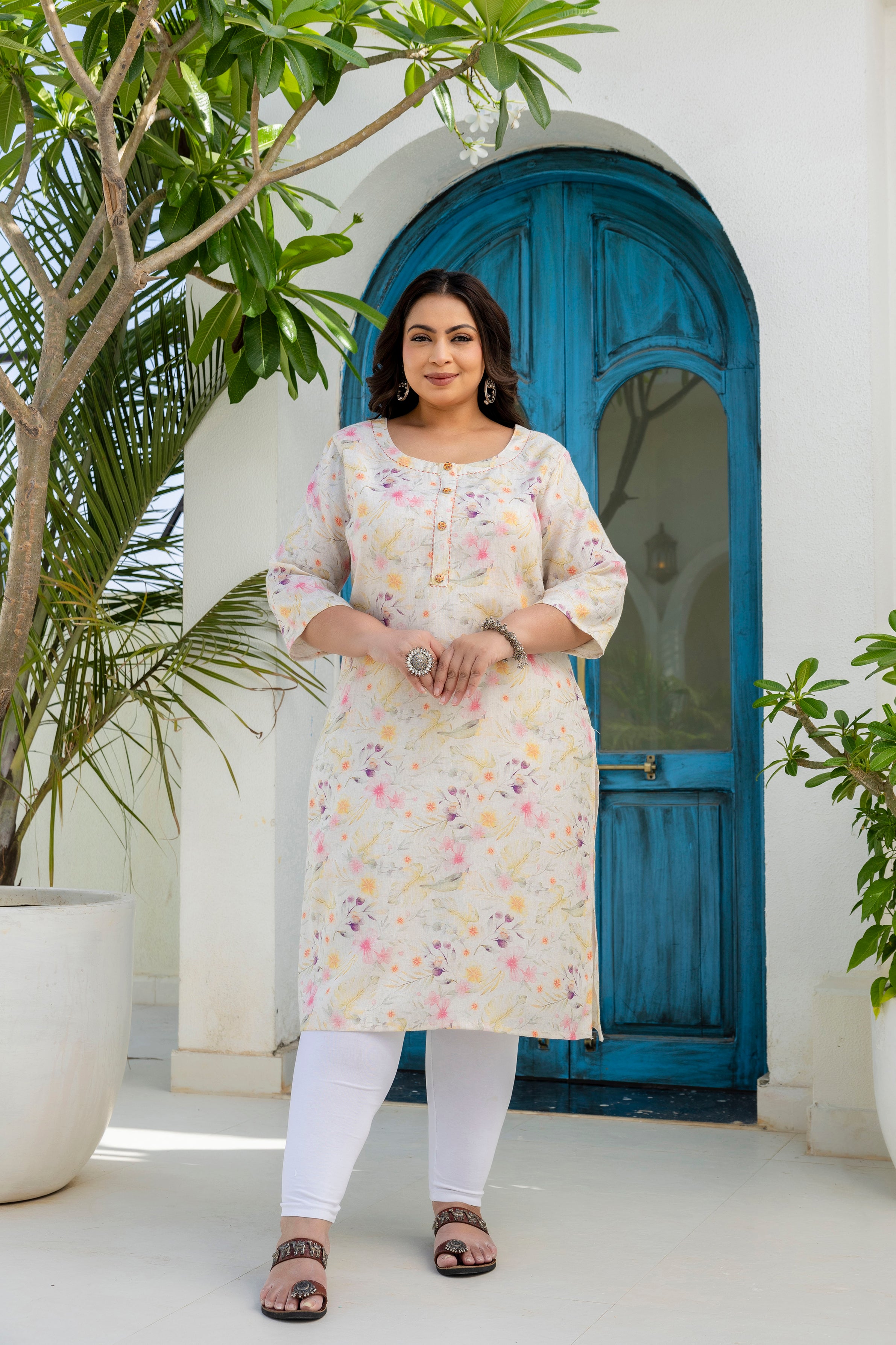 Blush Garden Breeze Kurti
