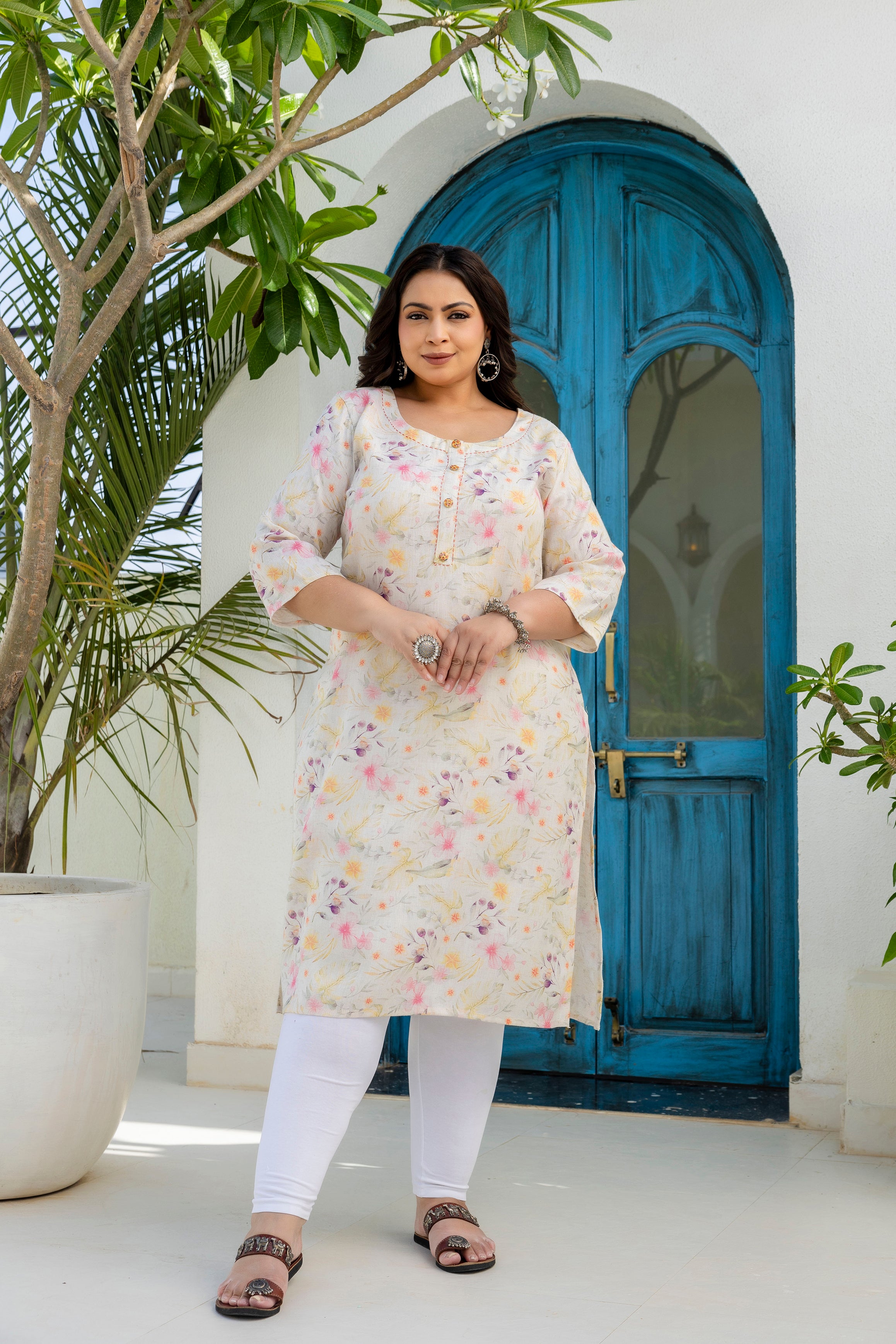 Blush Garden Breeze Kurti
