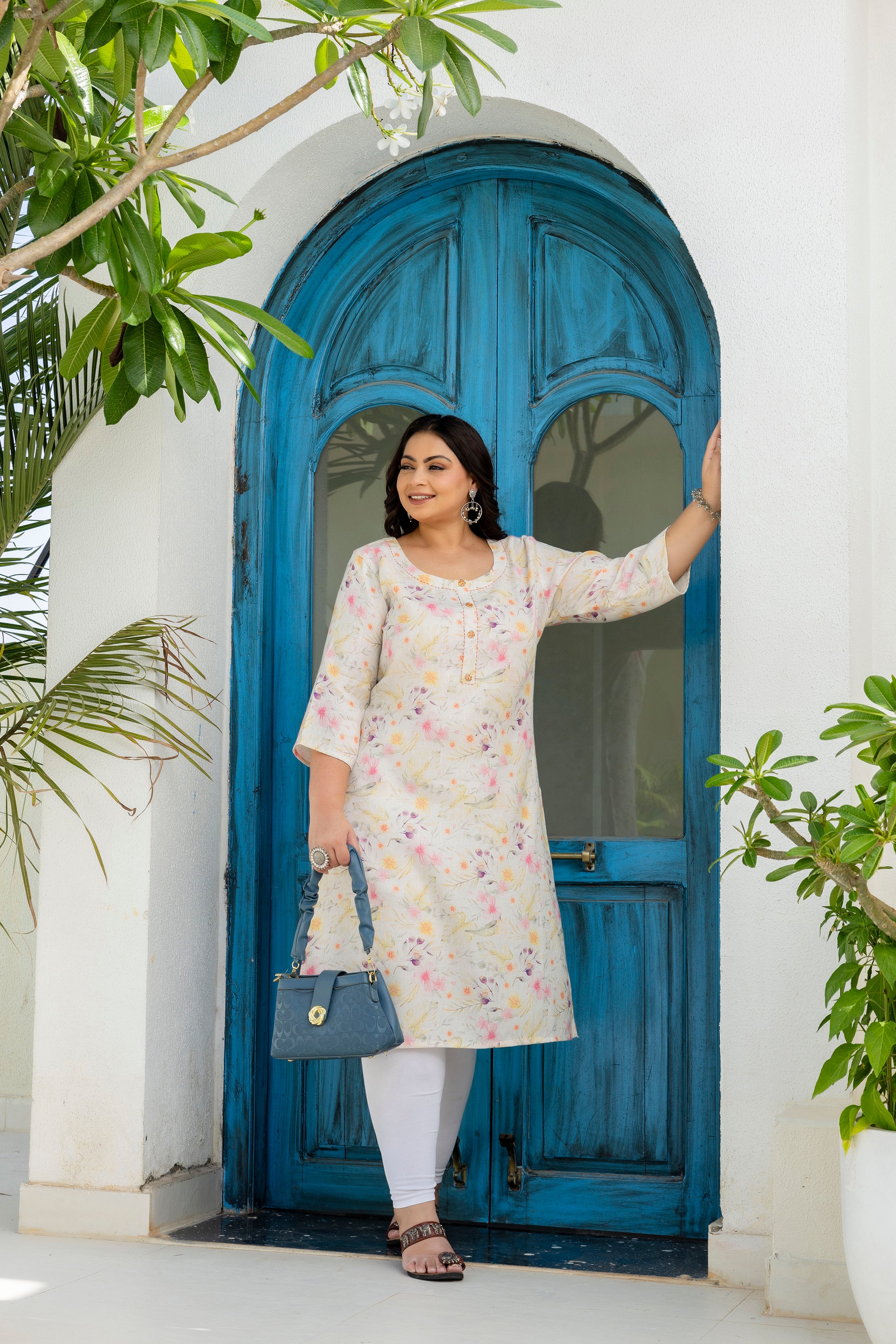 Blush Garden Breeze Kurti