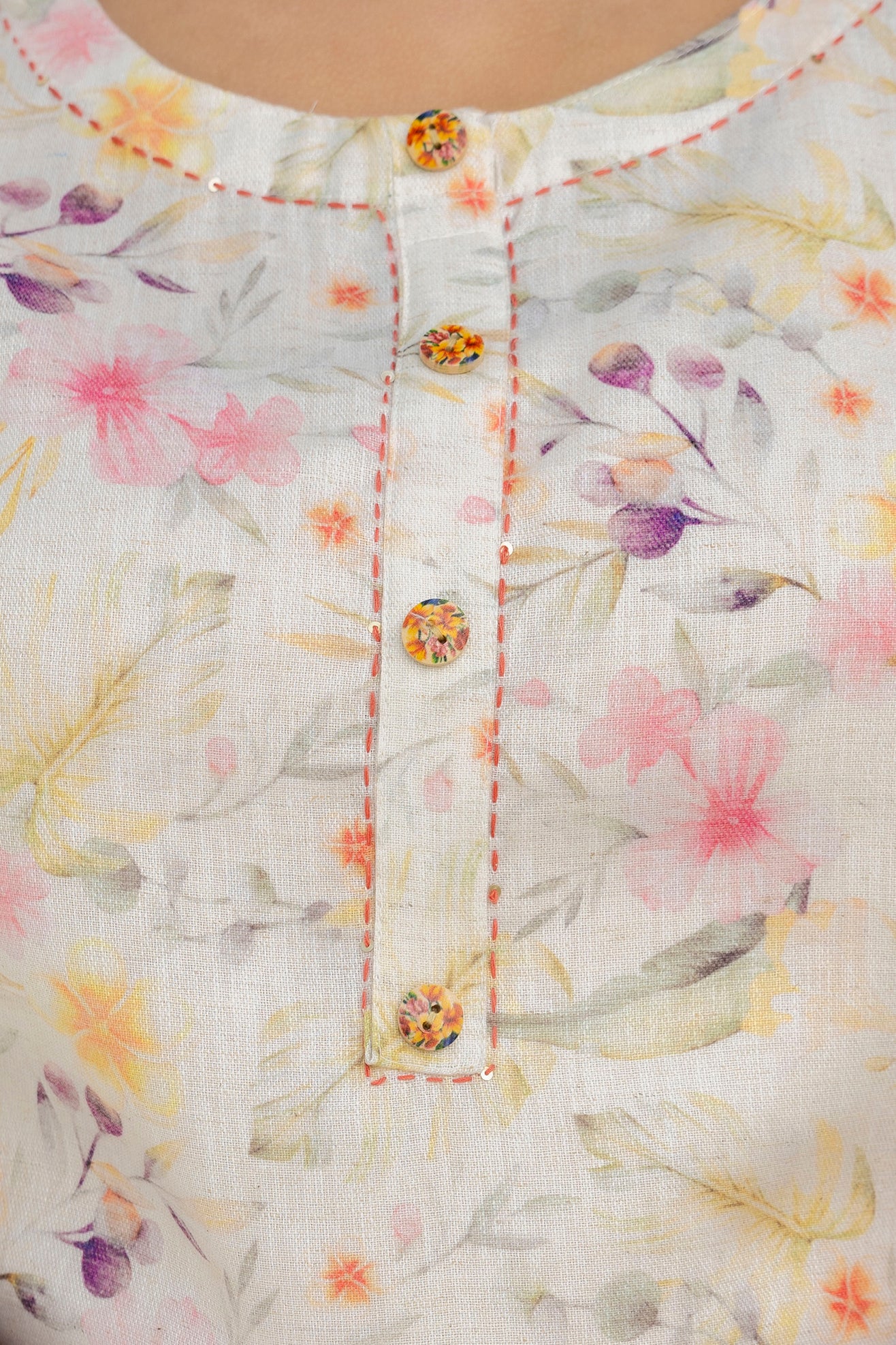 Blush Garden Breeze Kurti