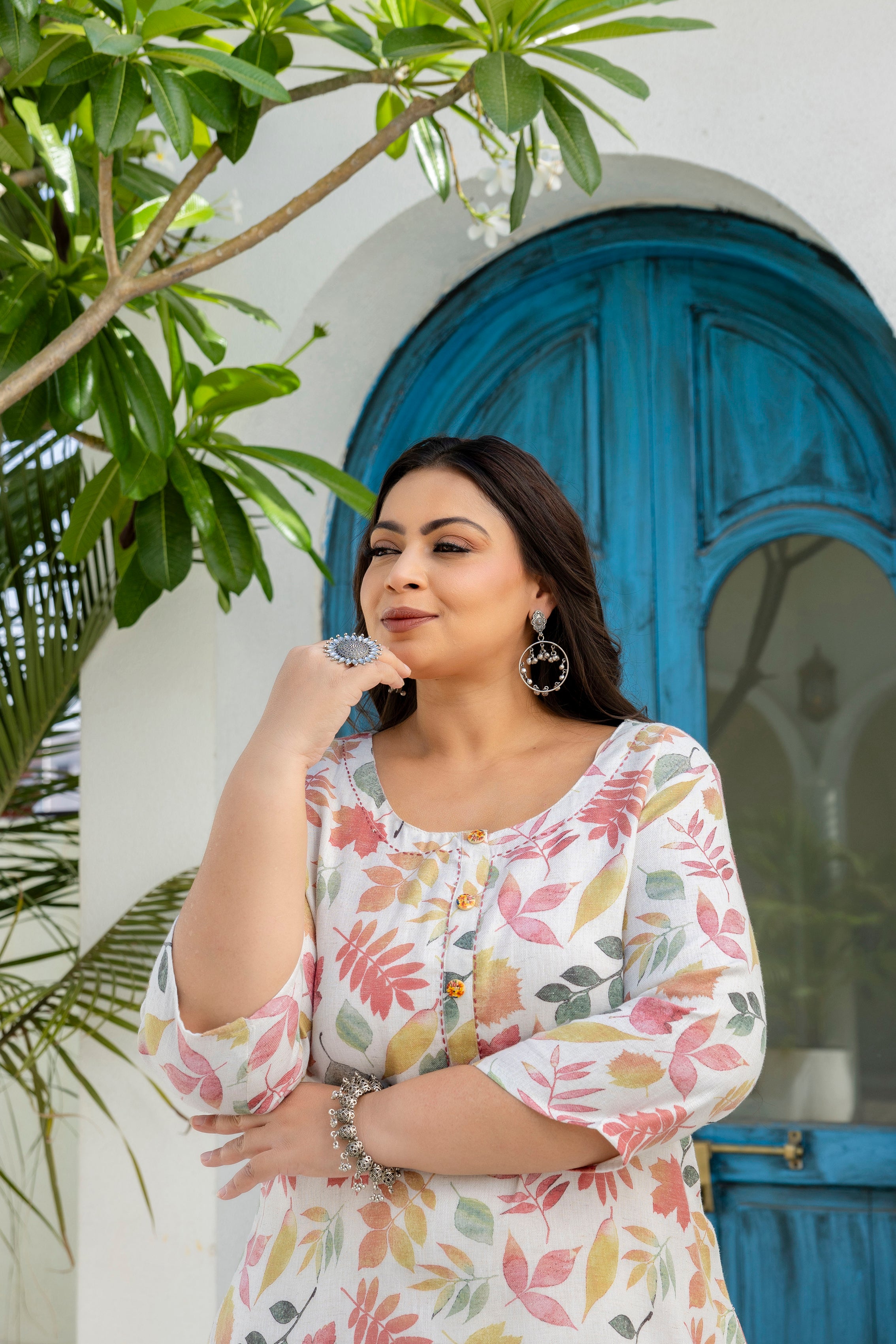 Dreamy Petal Vibes Kurti