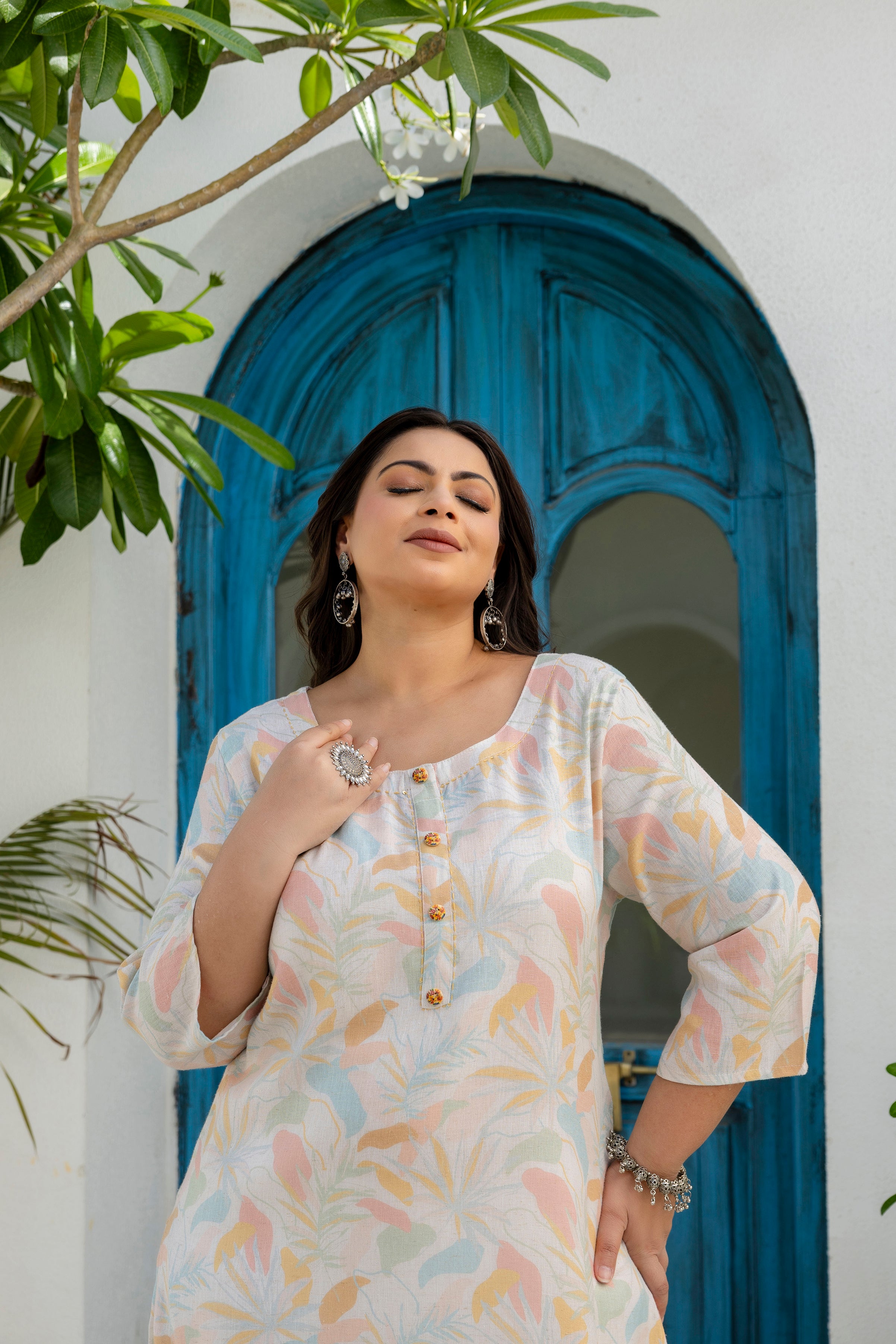 Floral Daydream Kurti
