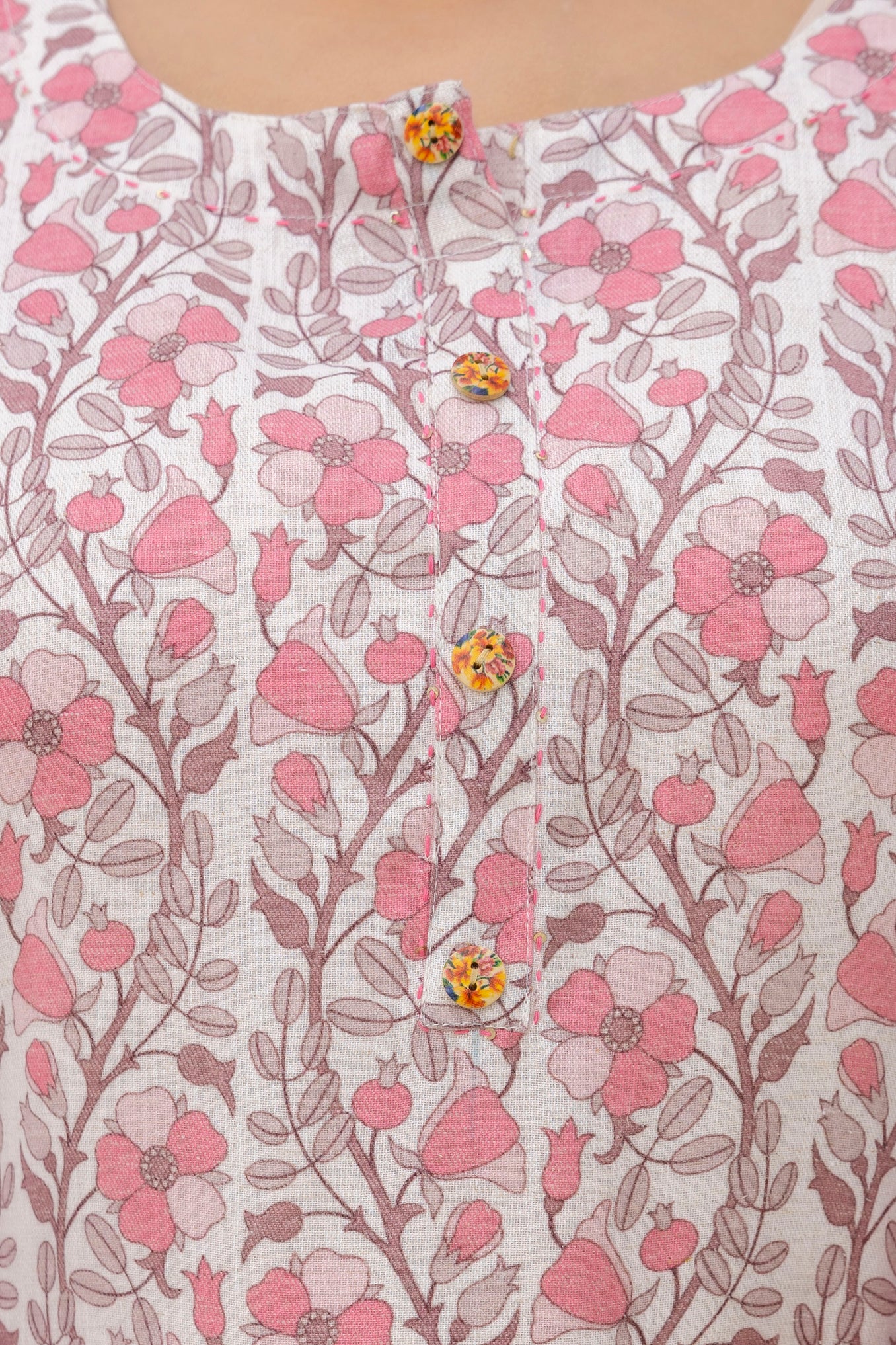 Spring Aura Floral Kurti