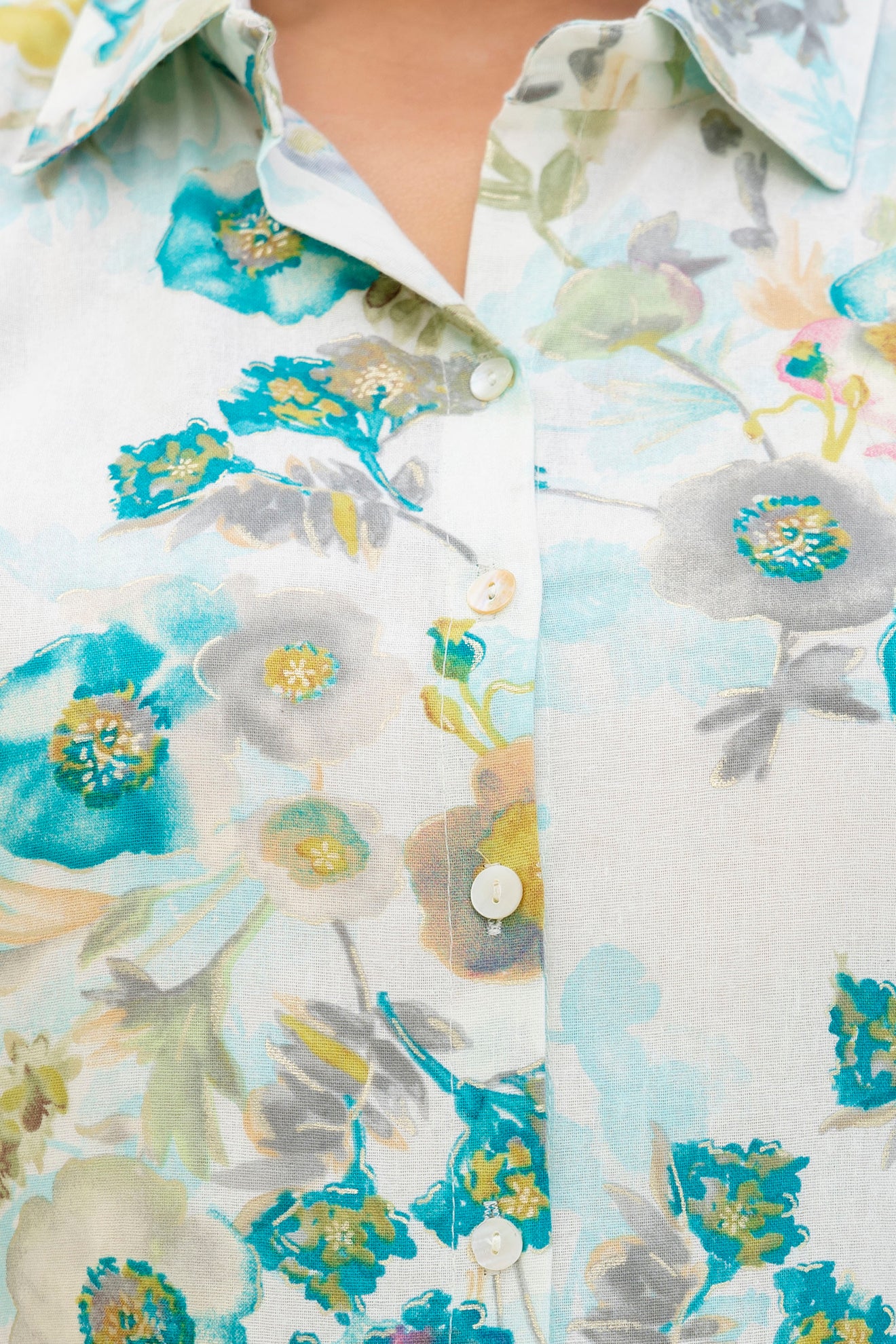 Aqua Meadow Coord Set