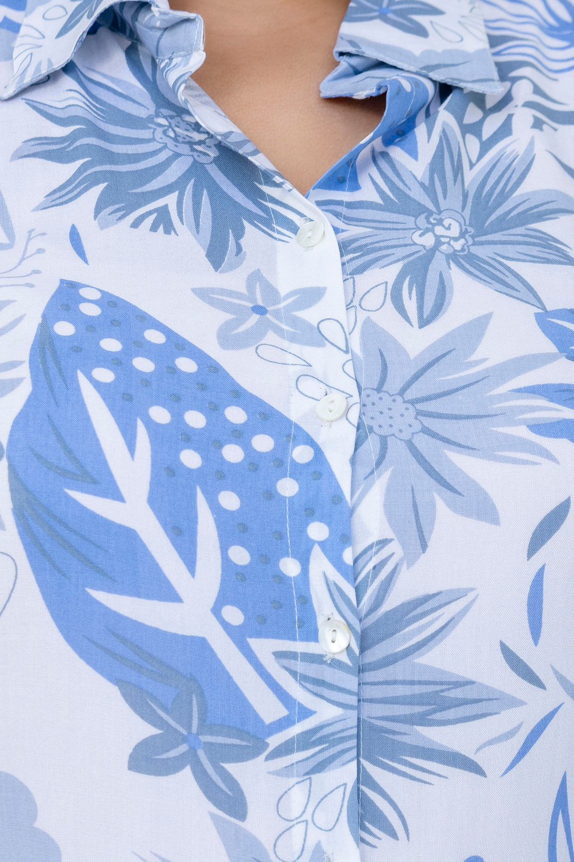 Powder Blue Botanical Set