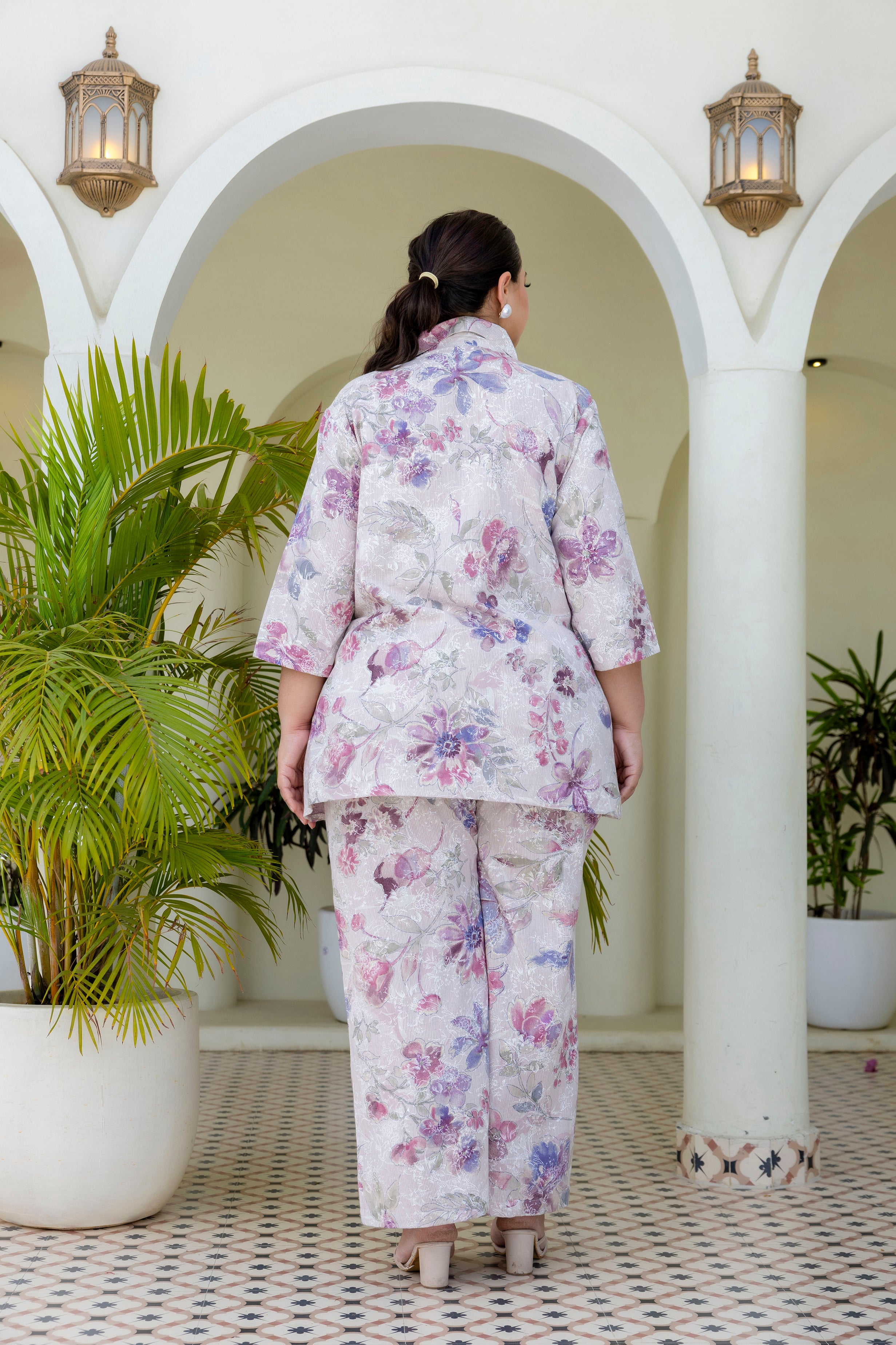 Slate Floral Everyday Set