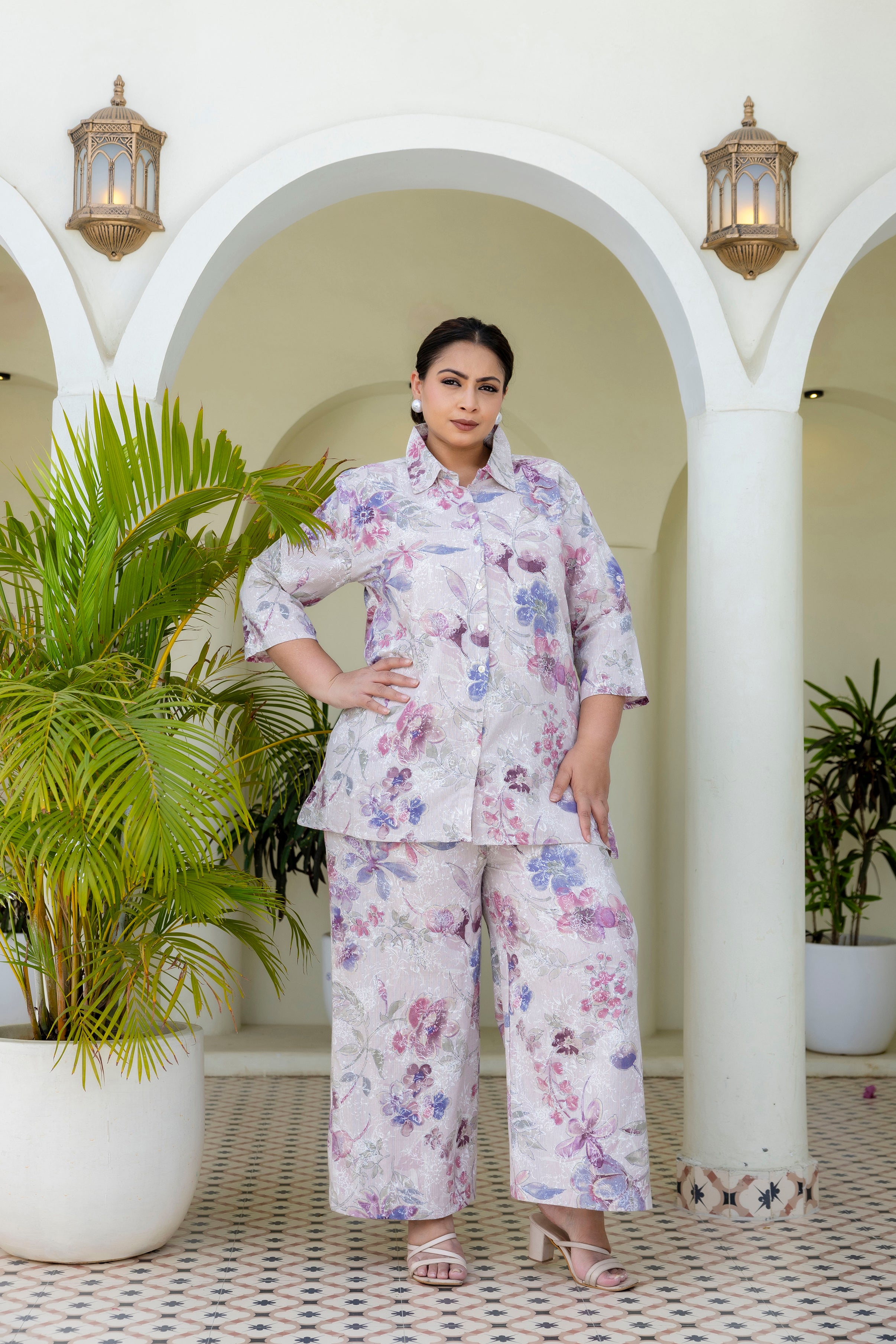 Slate Floral Everyday Set