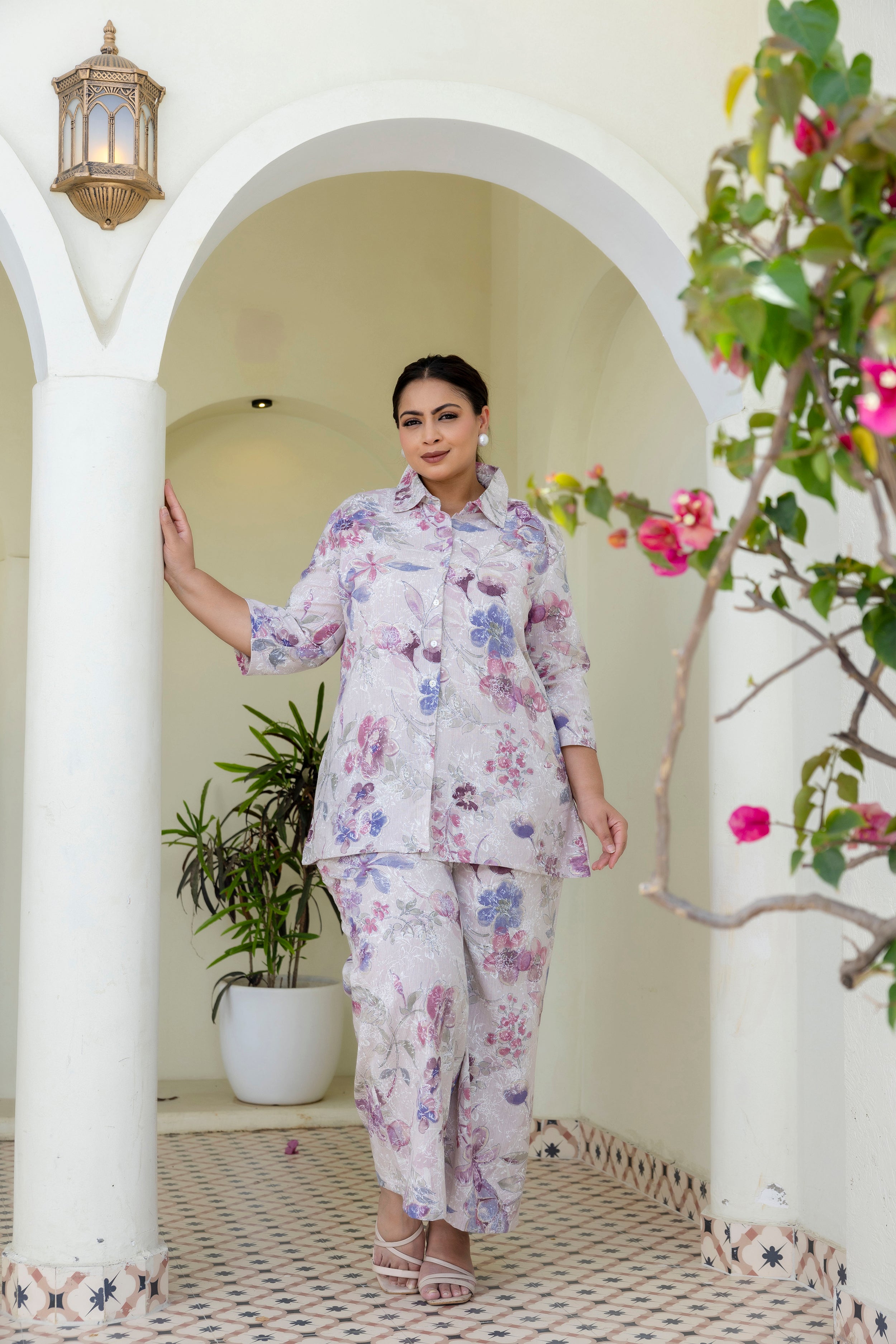 Slate Floral Everyday Set