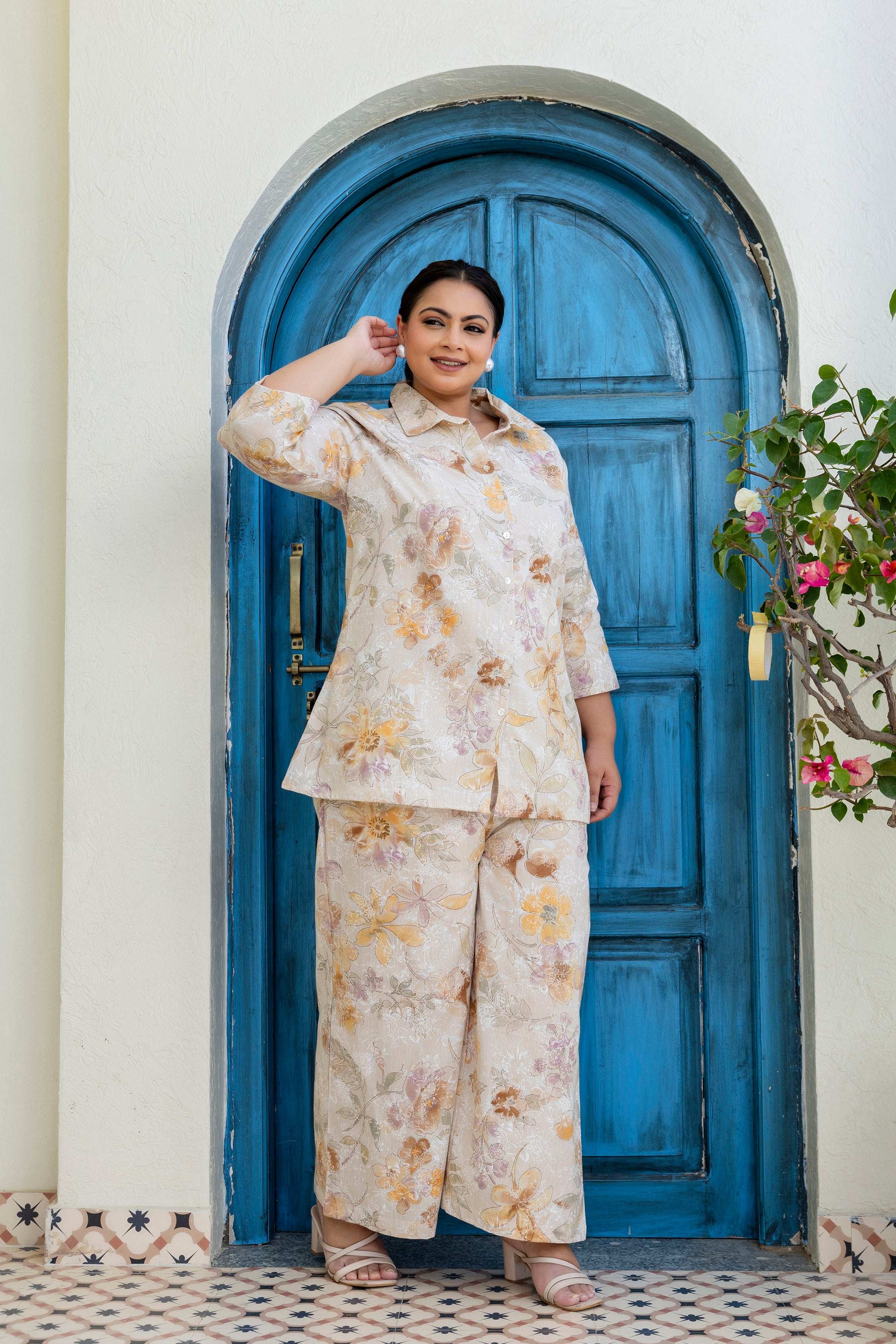 Sandstone Floral Coord Set