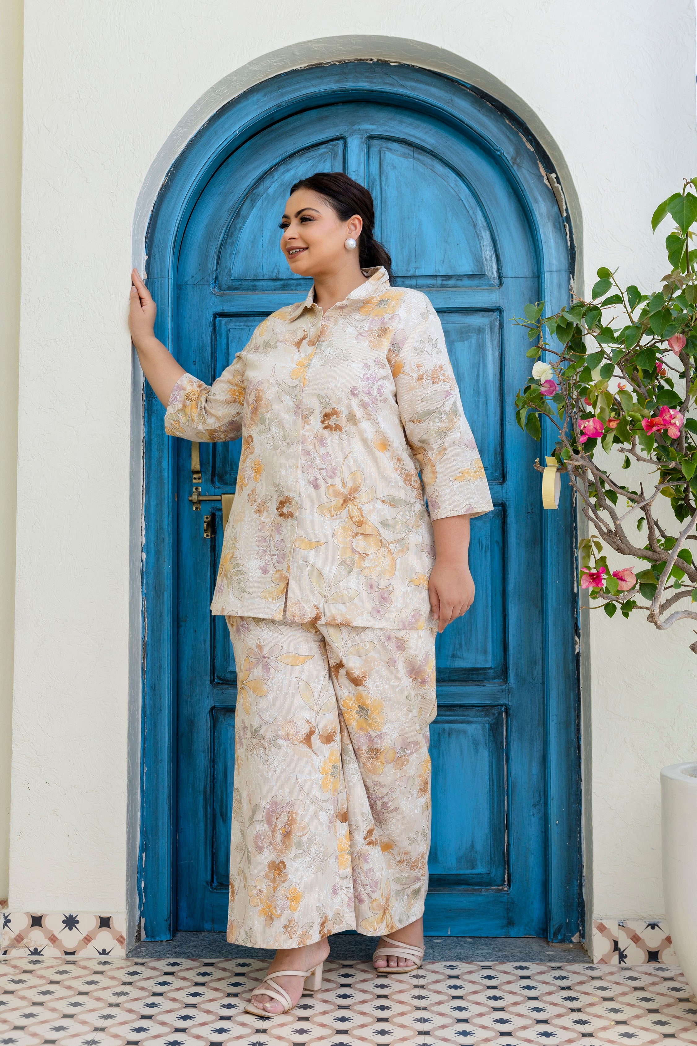 Sandstone Floral Coord Set