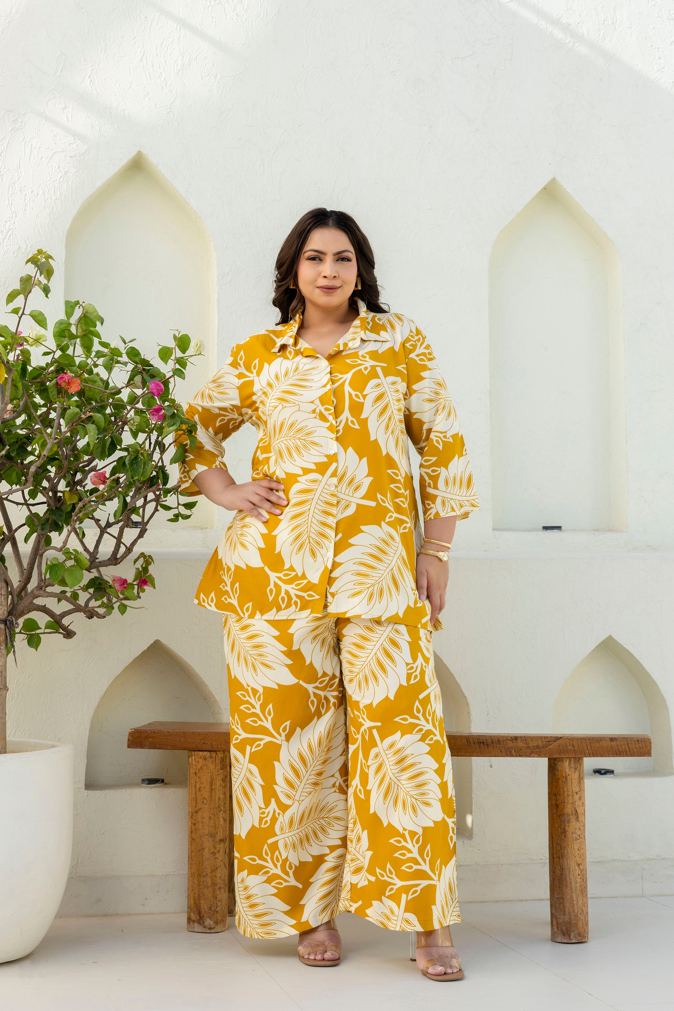 Mustard Tropics Statement Set