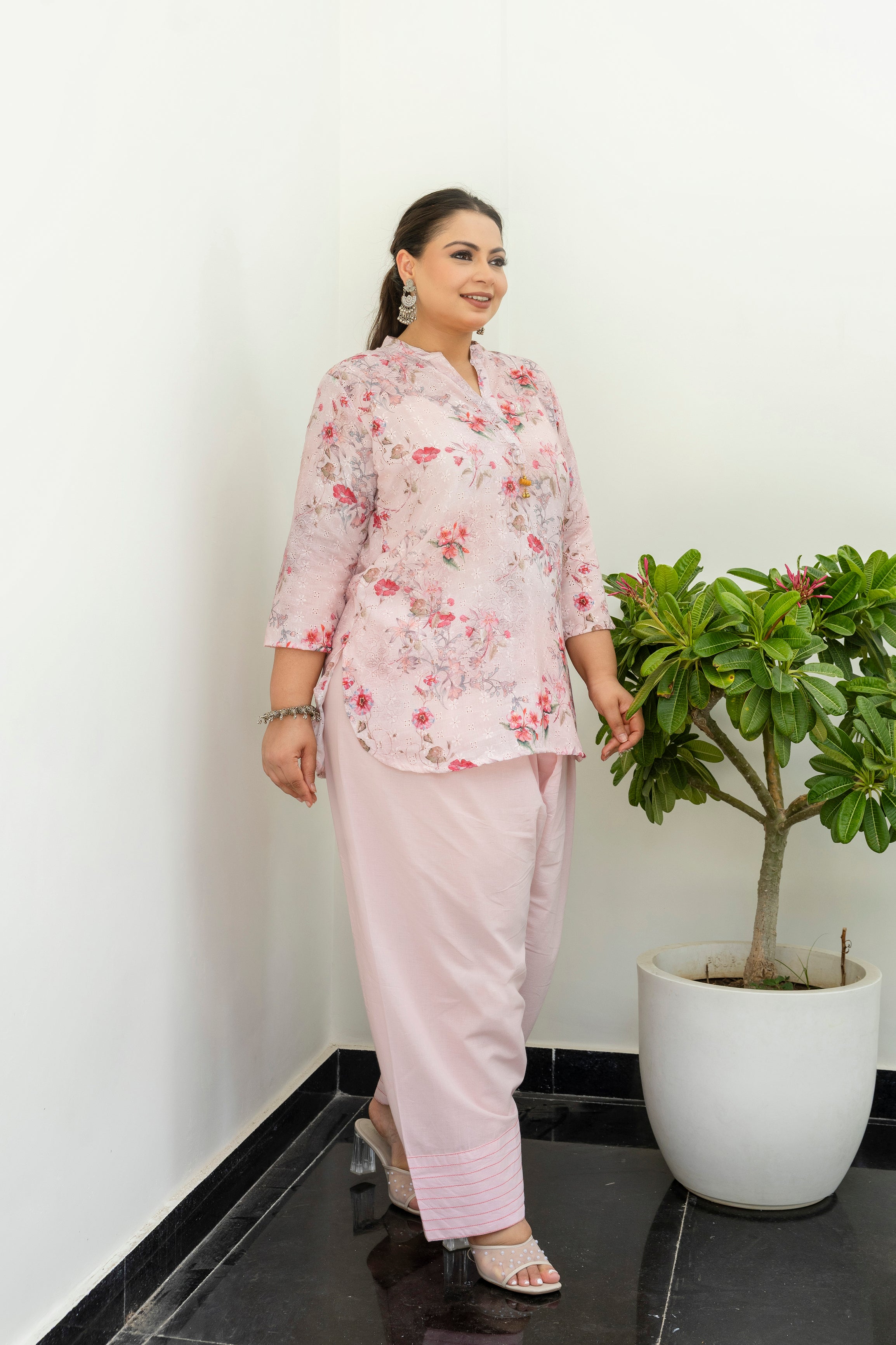 Blush Petal Garden Co-ord Set
