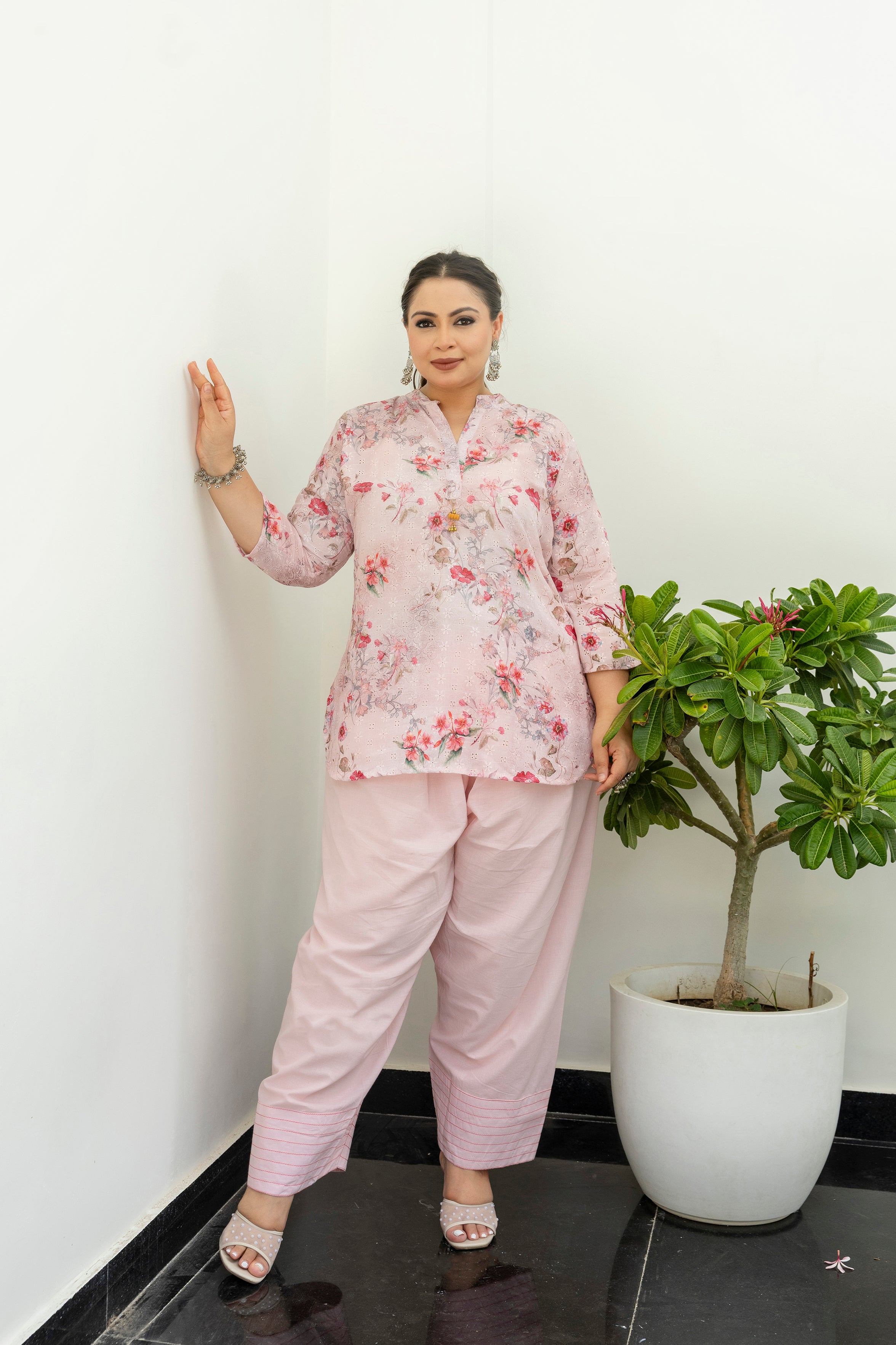 Blush Petal Garden Co-ord Set