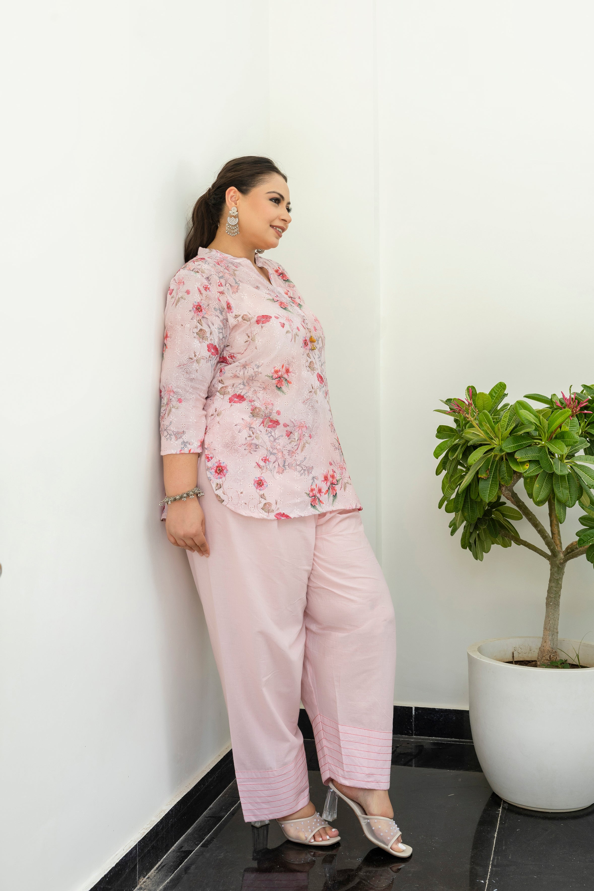 Blush Petal Garden Co-ord Set