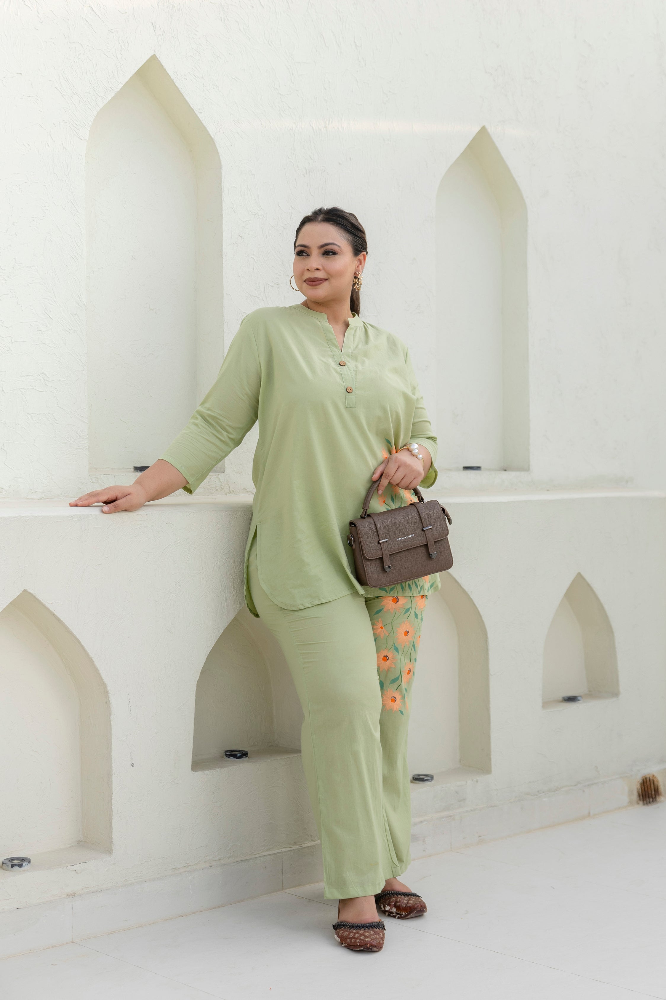 Sage Blossom Co-ord Set