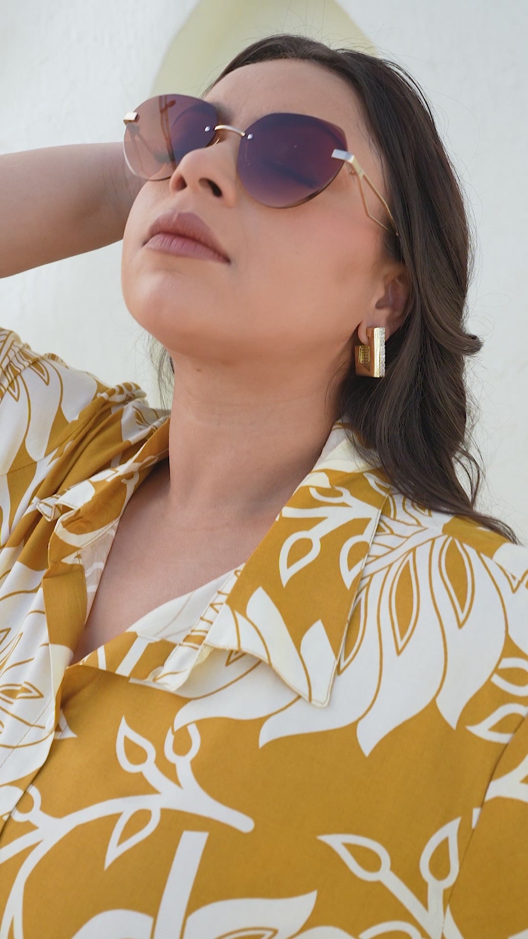 Mustard Tropics Statement Set