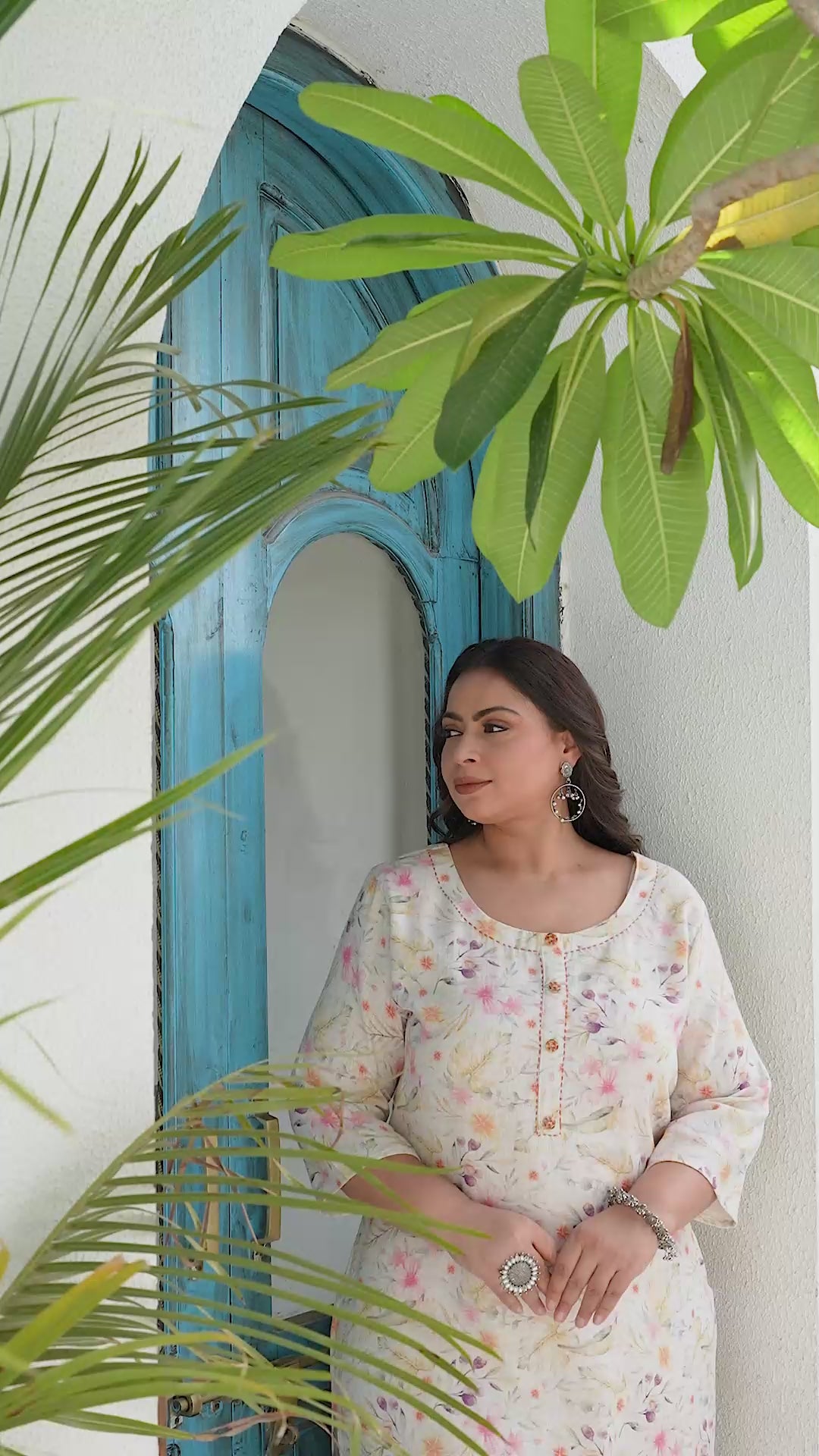 Blush Garden Breeze Kurti